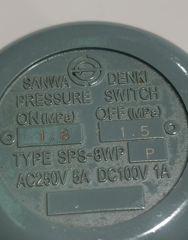 SANWA日本三和压力开关型号SPS-8WP-P