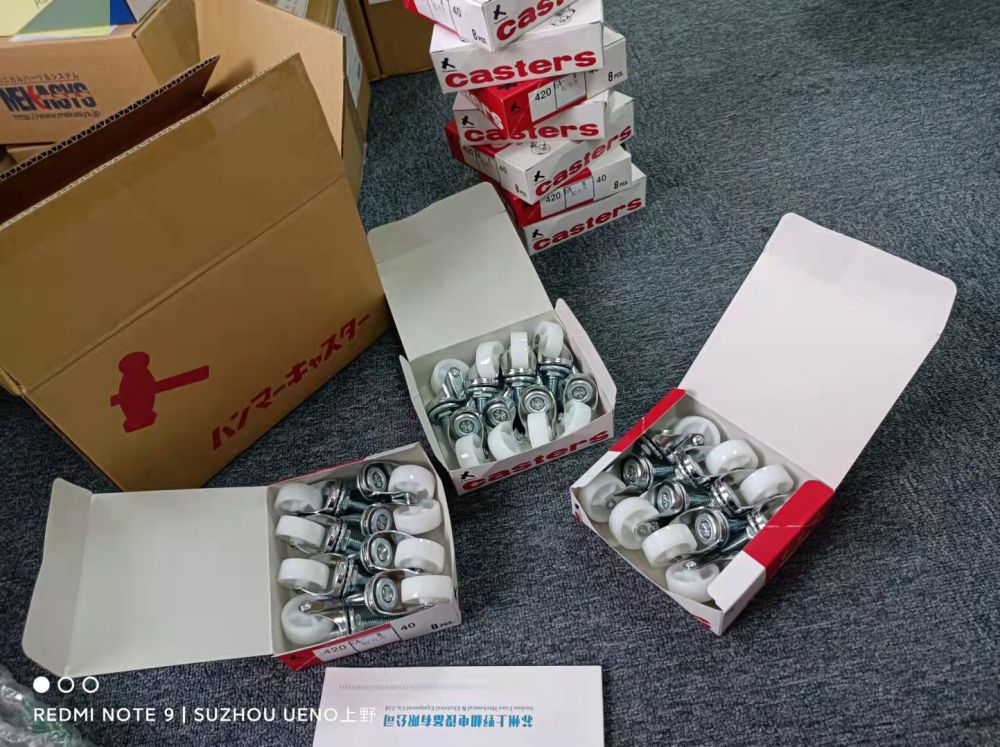 HAMMER-CASTER哈玛固定脚轮型号：420JR-RB...