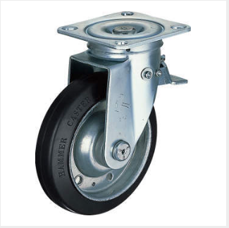 通过开关切换旋转式和固定式的HAMMER-CASTER哈玛脚...