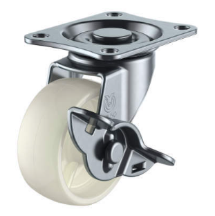 尼龙车轮双轴承结构的YUEI-CASTER优越万向脚轮型号：...