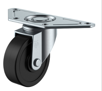 导电橡胶材质双轴承的YUEI-CASTER优越万向脚轮型号：...