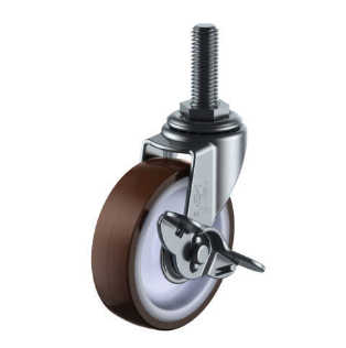 日本进口YUEI-CASTER优越螺纹螺杆脚轮型号：LT-7...