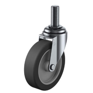 采用双层轴承设计的YUEI-CASTER优越螺丝固定式脚轮型...