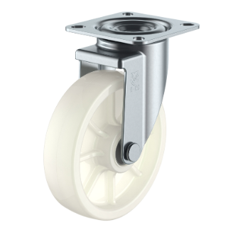 采用双轴承的YUEI-CASTER优越尼龙脚轮型号：RJ2-...