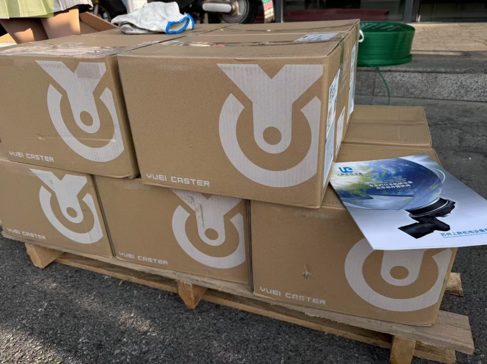 YUEI优越万向脚轮型号HG-75MCS单轮承重超过300公...